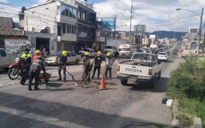 Unidad de mantenimiento de la Muni de Xela busca mezcla resistente a lluvias