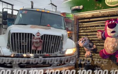 «Lotso» está pagando lo malvado que es en un camión de basura de Xela