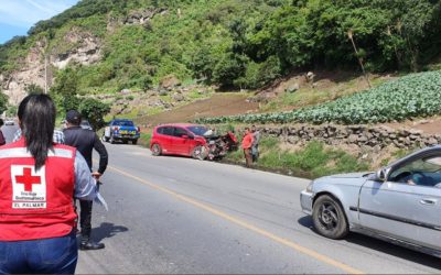 Accidente en la ruta Cito Zarco deja una persona herida