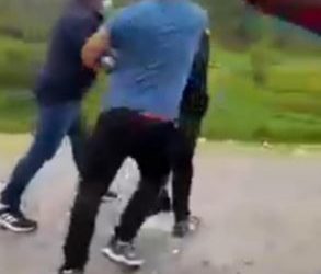 Agresión a elementos de PNC queda grabada