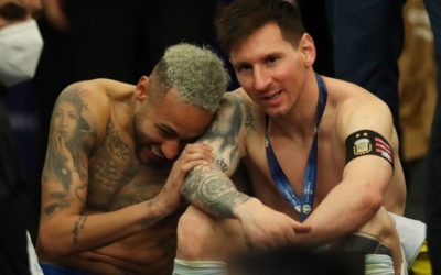 Así terminó la Copa América 2021, con esta charla entre Neymar y Messi tras, luego de que Argentina se proclamara campeón