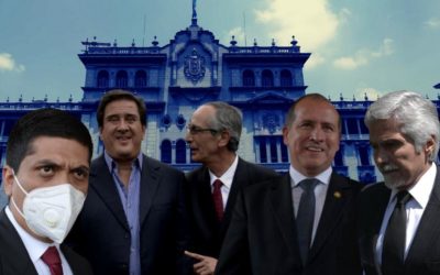 EXPRESIDENTE ÁLVARO COLOM, el actual magistrado de la CC, Néster Vásquez Y EL EXJUEZ mYNOR MOTO, ENTRE OTROS, INCLUÍDOS EN LA Lista Engel, ACUSADOS DE CORRUPCIÓN