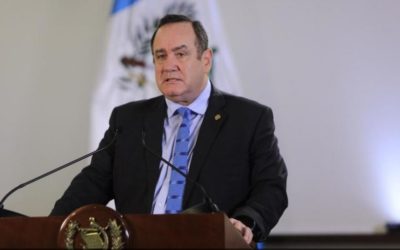 Giammattei hablará este martes en cadena nacional