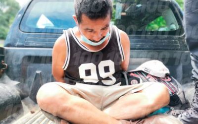 Detenido dentro de vivienda robaba cilindro de gas y utensilios