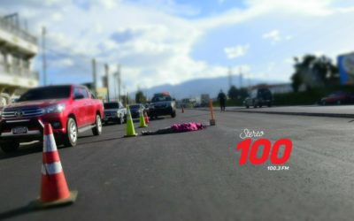 Hombre muere en accidente de tránsito en la Autopista Los Altos de Quetzaltenango