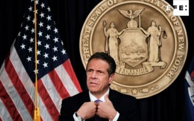 Renuncia gobernador de Nueva York tras acusaciones de acoso sexual