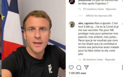 Presidente de Francia recurre a TikTok e Instagram para responder a los anti-vacunas