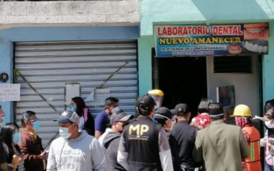 ¿Por qué hay diligencia en locales clausurados en la Terminal Minerva de Xela?