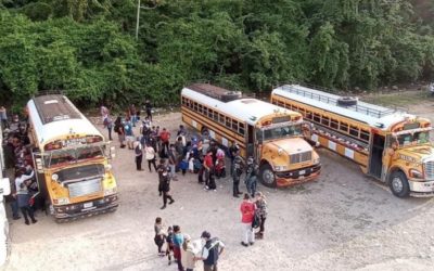 Guatemala traslada a sus países a deportados desde EE. UU. y México