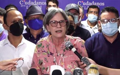 Líder opositora nicaragüense reaparece en Costa Rica y denuncia «fraude electoral»