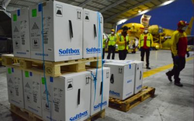 Llegan a Guatemala 363 mil 870 dosis de la vacuna Pfizer