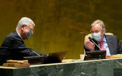 Guterres exhorta a cooperación global para salvar el planeta