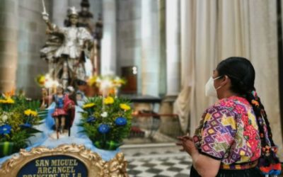 Feligresía desarrolla actividades en honor a San Miguel Arcángel
