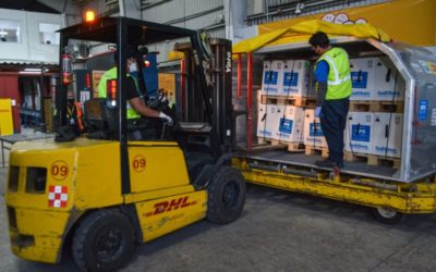 Llegan a Guatemala más de 169 mil dosis de vacuna Pfizer