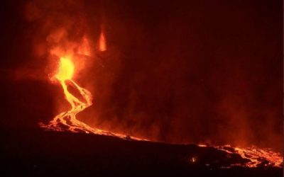 Erupción de volcán de las Islas Canarias lleva más de una semana