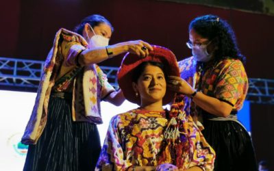 Alba Mercedes Choxóm es investida como Umial Tinimit Re Xelajuj No’j 2021-2022