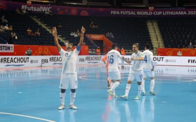 Guatemala triunfa en su debut en el mundial de futsal Lituania 2021, sobre Uzbekistán (4-5)