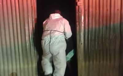 Piden acciones de instituciones. Octogenaria salió hace dos días del temporal y hoy estaba tirada bajo la lluvia