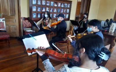 Orquesta Municipal de Quetzaltenango se prepara para conciertos virtuales