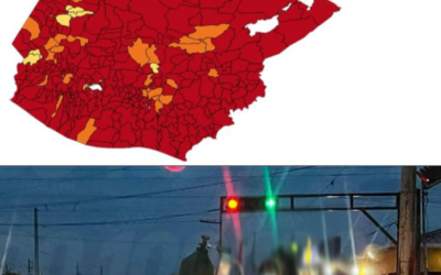 Fotografía en Xela ilustra crisis sanitaria en Guatemala, con 300 municipios en rojo