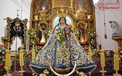 Día de la Virgen del Rosario: Significado del ajuar que porta la imagen de Catedral Quetzaltenango