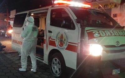 Bombero fue agredido cuando atendía accidente en la zona 1 de Xela