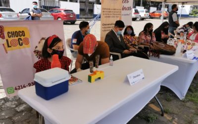 Niños y jóvenes presentan emprendimientos en Quetzaltenango