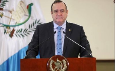 Presidente Alejandro Giammattei dice que su gobierno impulsa la transparencia