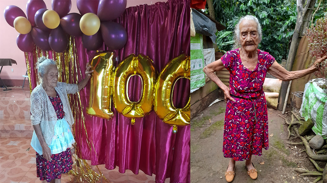 Doña Ana celebra 100 años de vida, es originaria de San Carlos Sija Doña Ana celebra 100 años de vida, es originaria de San Carlos Sija