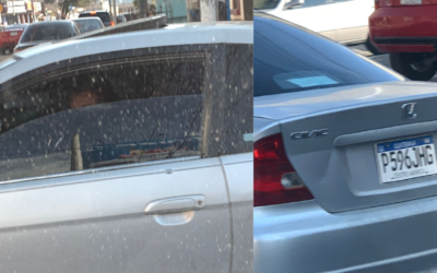 Le ofrecieron guiarlo pero respondió con enojo y colisionó contra vehículo. Reporta seguidor en la zona 3 de Xela