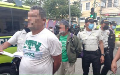 PNC reporta las primeras capturas por los disturbios de esta tarde en el Congreso de Guatemala
