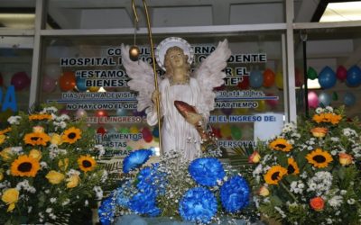 Realizan alborada en el HRO, en honor a San Rafael arcángel