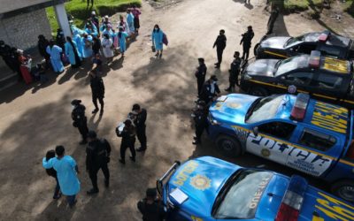 Segundo día de operativo de control en el ingreso a la Granja Penal Cantel