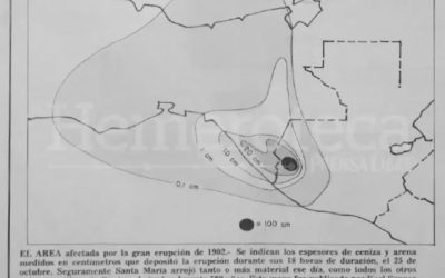 Erupción del volcán Santa María: 24 de octubre de 1,902