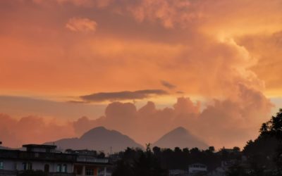 GALERÍA | Espectacular atardecer de este martes 26 de octubre en Quetzaltenango
