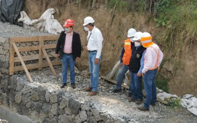Alcalde de Xela inspecciona avances de proyectos ejecutados en el municipio