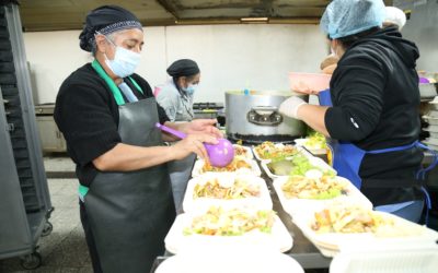 Comparten fiambre con 250 pacientes del Hospital Regional de Quetzaltenango