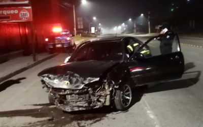 Otro accidente en la calzada Manuel Lisandro Barillas