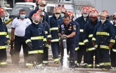 Bomberos se capacitan