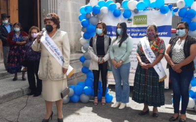 Organizan actividades en Quetzaltenango por el Día del Adulto Mayor