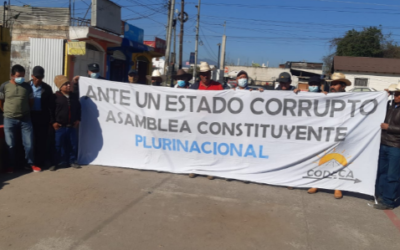 Codeca anuncia bloqueos el próximo lunes y martes