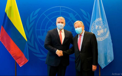 Secretario General de la ONU revisa en Colombia avance en implementación del acuerdo de paz