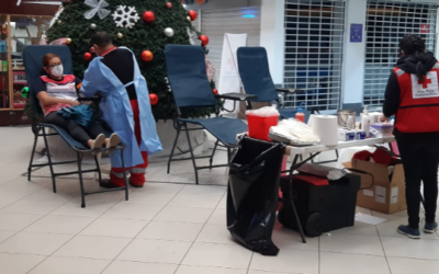 Cruz Roja Guatemala desarrolla jornadas de donación de sangre en Xela