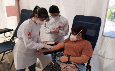 Cruz Roja Guatemalteca desarrolla jornada de donación de sangre en Xela