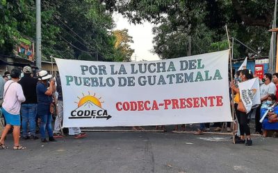 CODECA continuará con bloqueos este martes 16 de noviembre