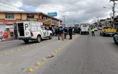 Motorista muere en accidente de tránsito en la zona 5 de Xela