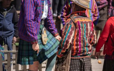 Influencer escocés comparte fotografías de su visita a Sololá