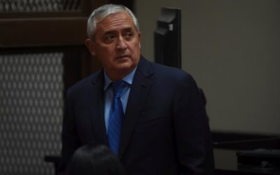 Tribunal otorga arresto domiciliario al expresidente de Guatemala Otto Pérez Molina