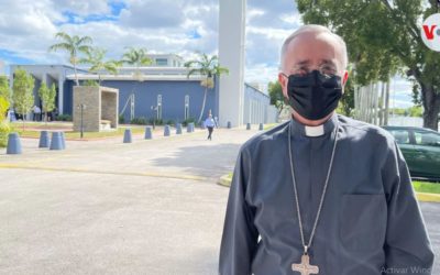 Obispo de Managua exiliado en Miami por amenazas de muerte: «El futuro está por empezar»