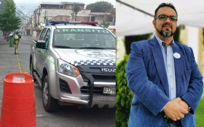 Cierre de parqueos y preparativos en el teatro para la toma posesión del nuevo director del CUNOC